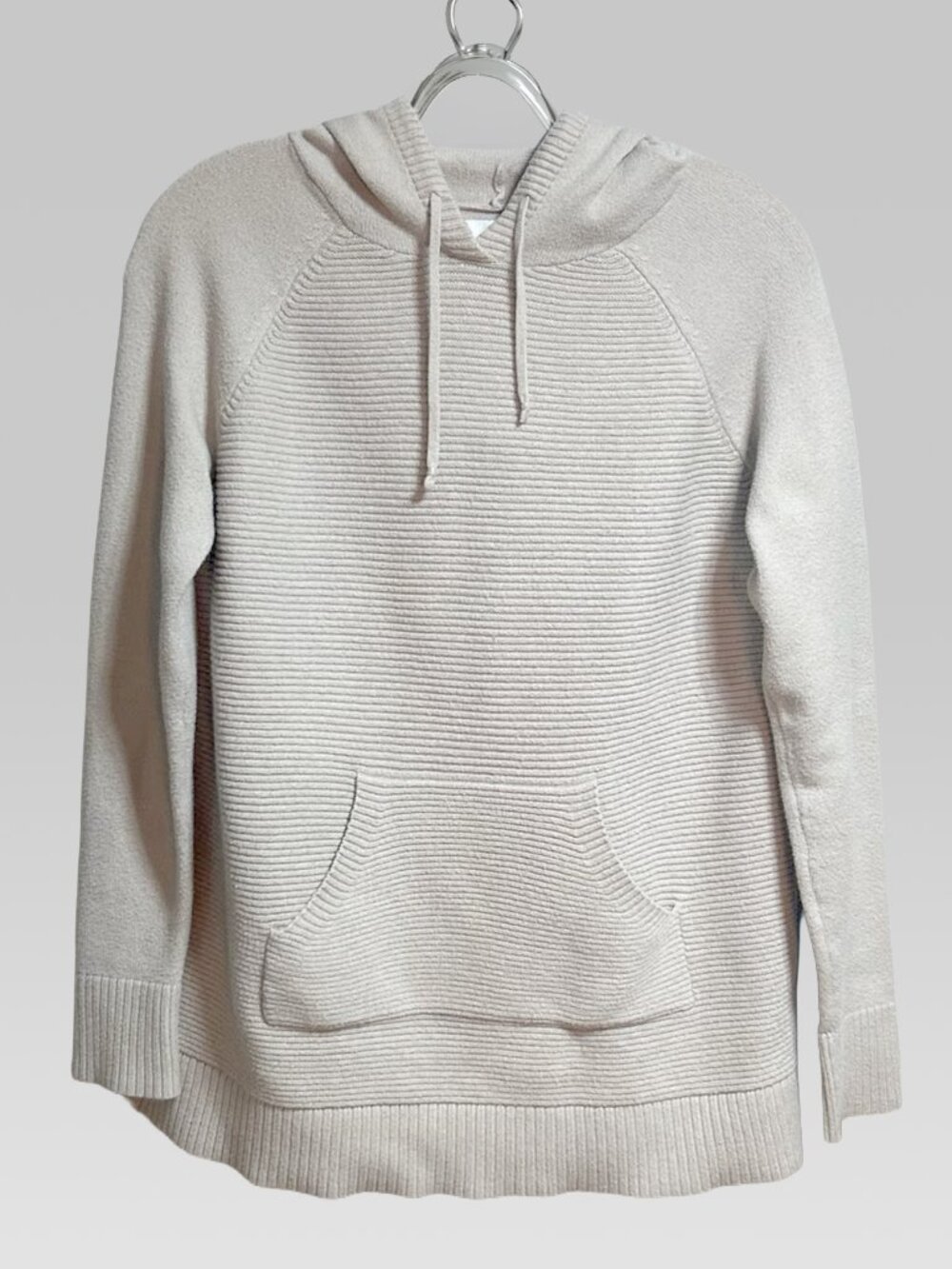 Sonoma Goods For Life Hoodie Light Beige/Tan Sweater Size Small 6-8